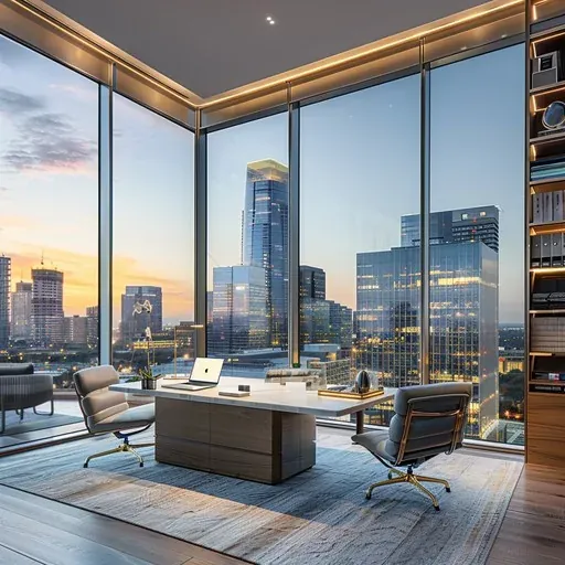 Private coworking space Al Reem Island — executive office at Aegis